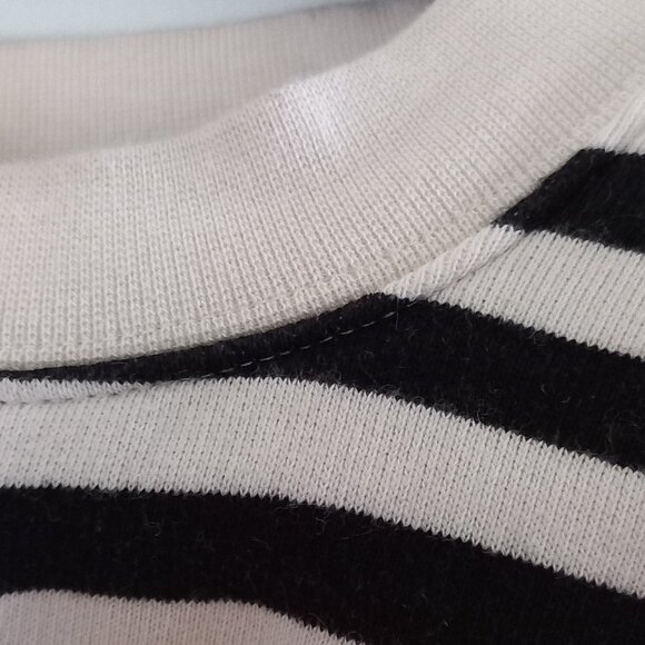 & OTHER STORIES cotton striped long sleeve sweatshirt - Picture 5 of 9